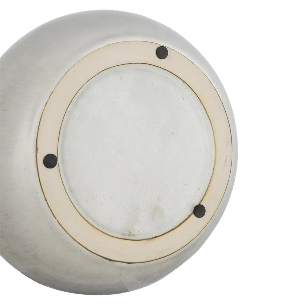 10" Blue Green Sand And Gray Ombre Round Ceramic Table Vase - NOBLE HOME INTERIORS