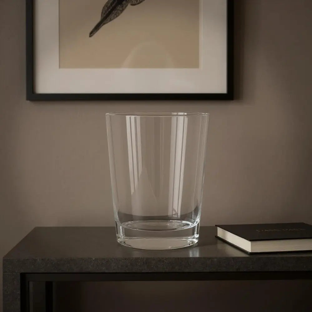 11" Clear Bud Lead Free Crystal Table Vase - NOBLE HOME INTERIORS