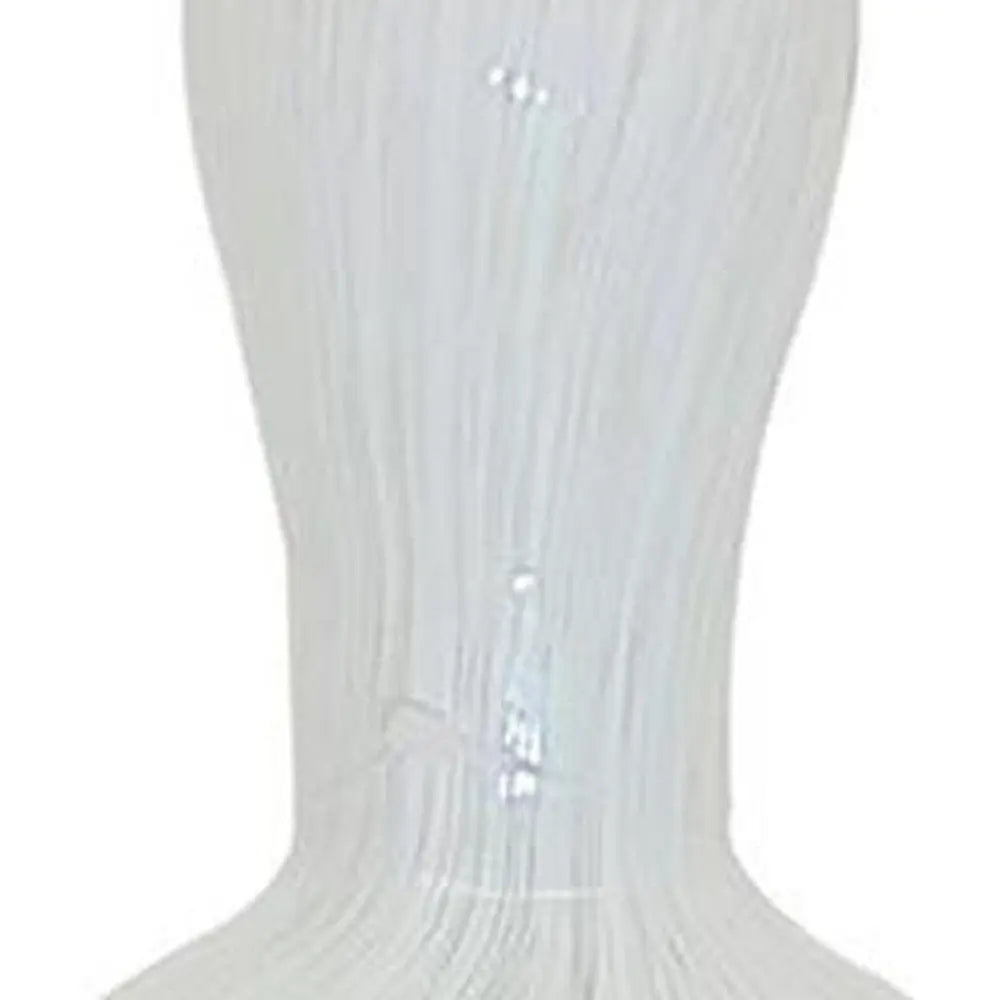 12" Opal Swirl Art Glass Cylinder Table Vase - NOBLE HOME INTERIORS