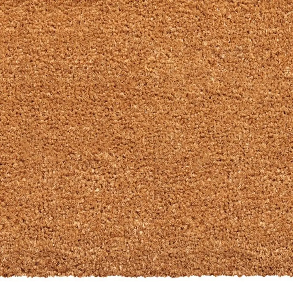 17" X 29" Brown Christmas Outdoor Coir Door Mat - NOVA HOME FURNITURE