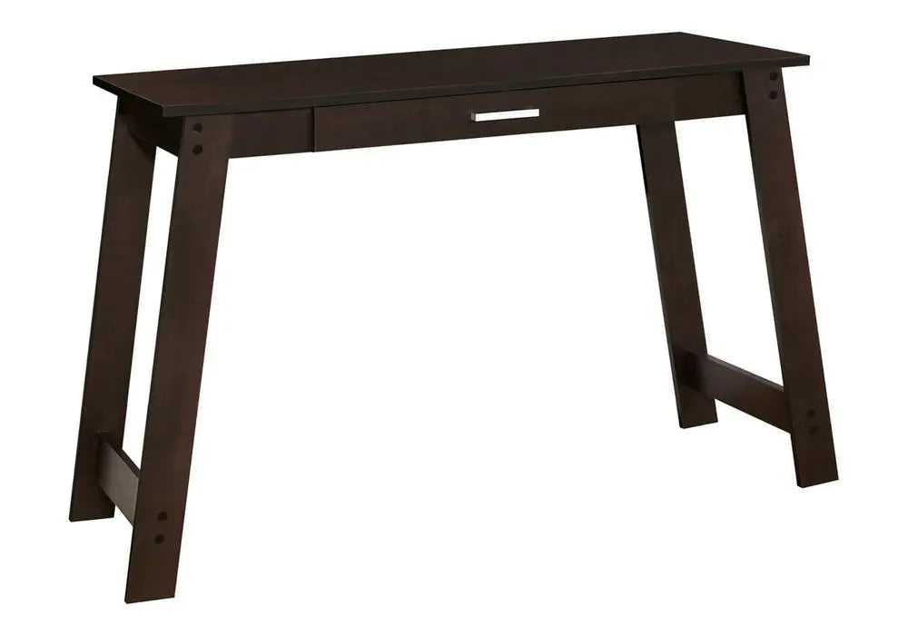18" Brown Computer Desk - NOBLE HOME INTERIORS