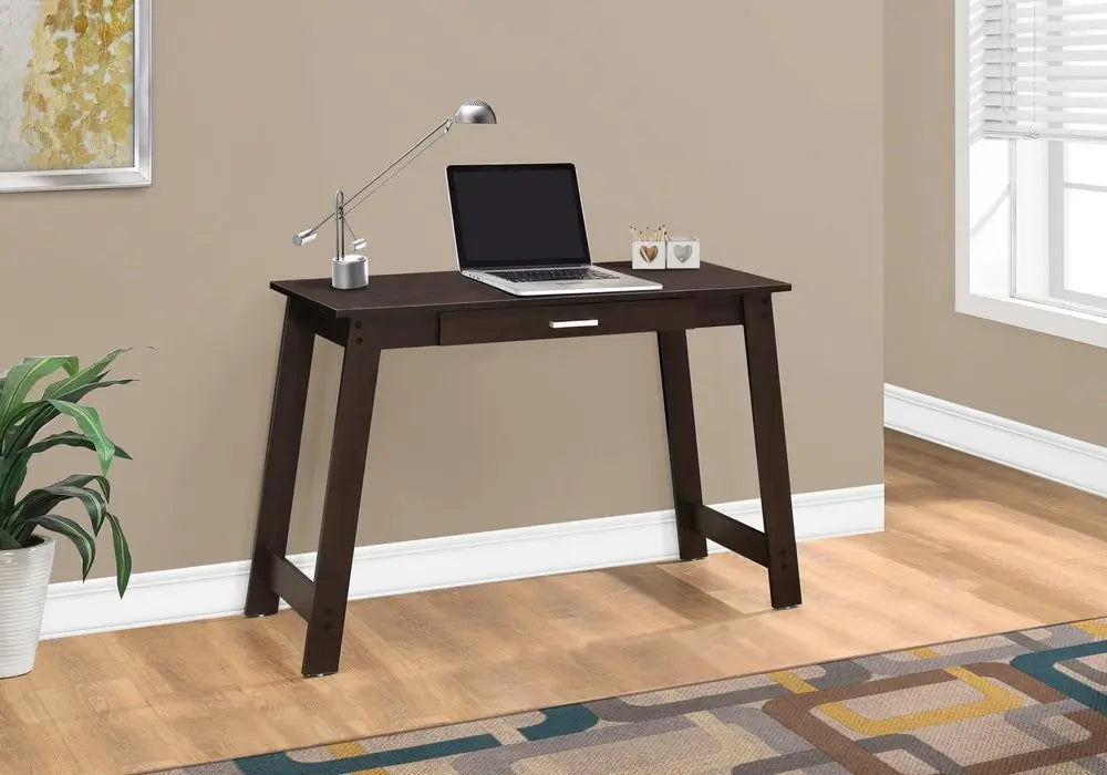 18" Brown Computer Desk - NOBLE HOME INTERIORS