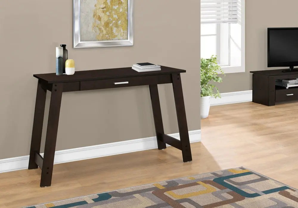 18" Brown Computer Desk - NOBLE HOME INTERIORS