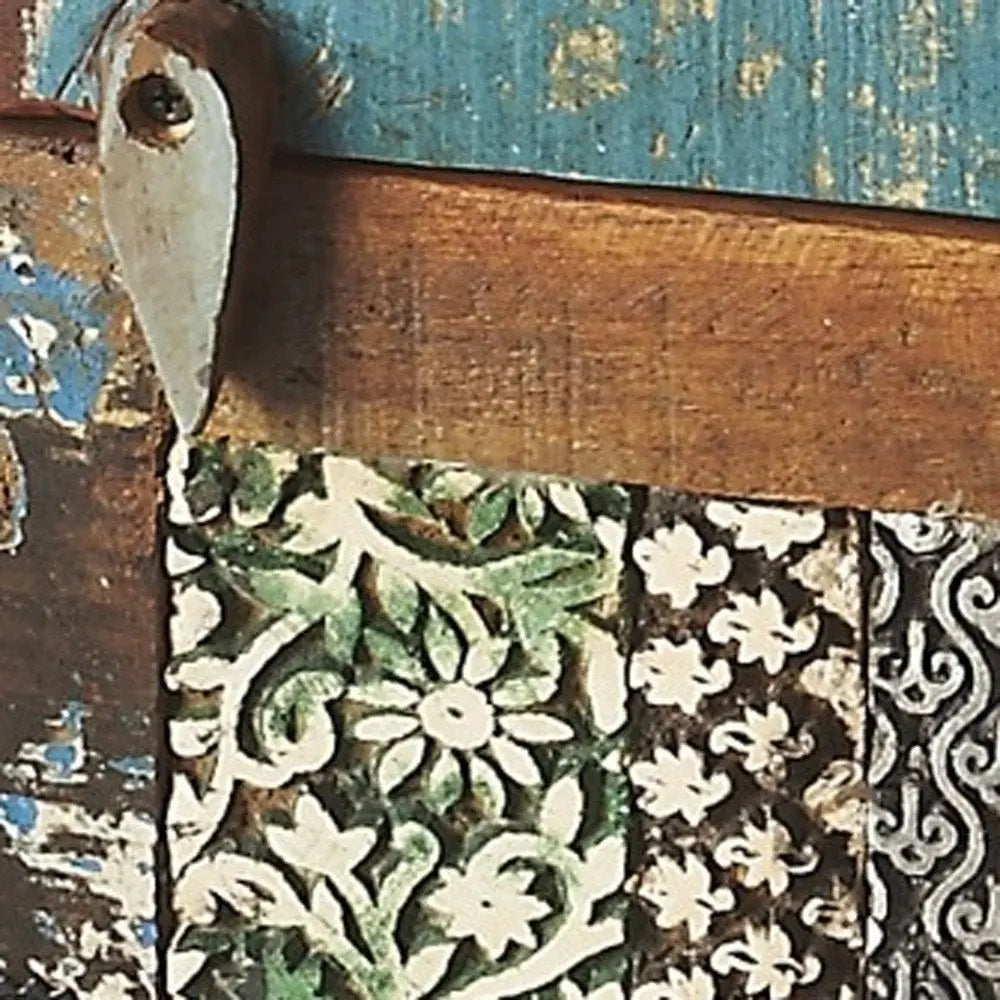 18" Brown Standard Accent Chest With One Drawer - NOVA HOME FURNITURE