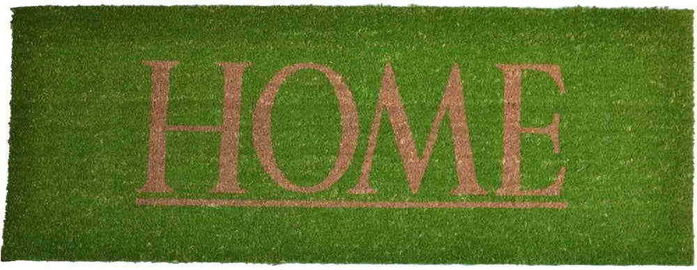 18" X 48" Green Coir Home Outdoor Door Mat - NOBLE HOME INTERIORS