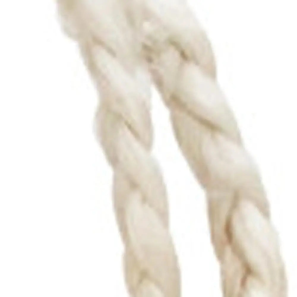 19" Ivory Jute Basket - NOBLE HOME INTERIORS