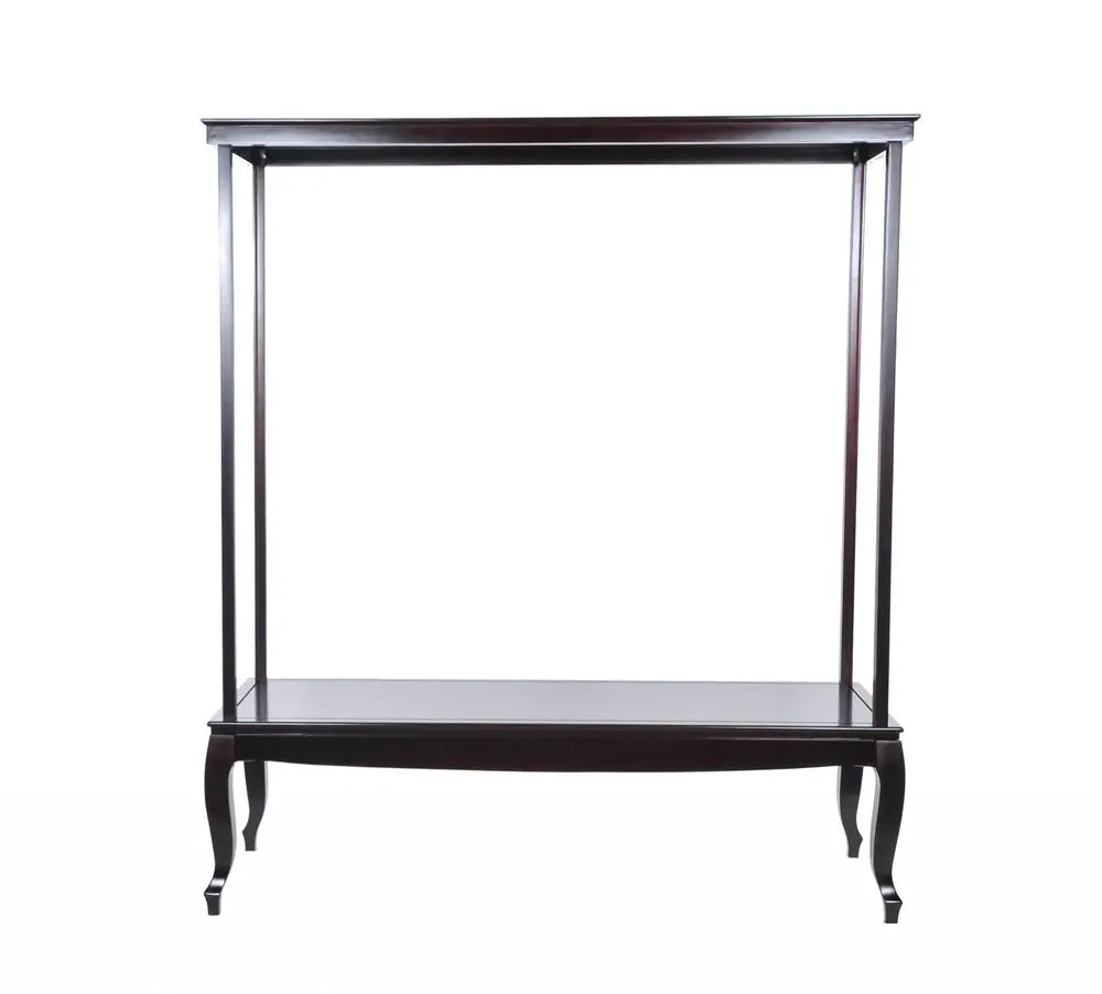 23" Dark Brown Glass Standard Display Stand - NOVA HOME FURNITURE