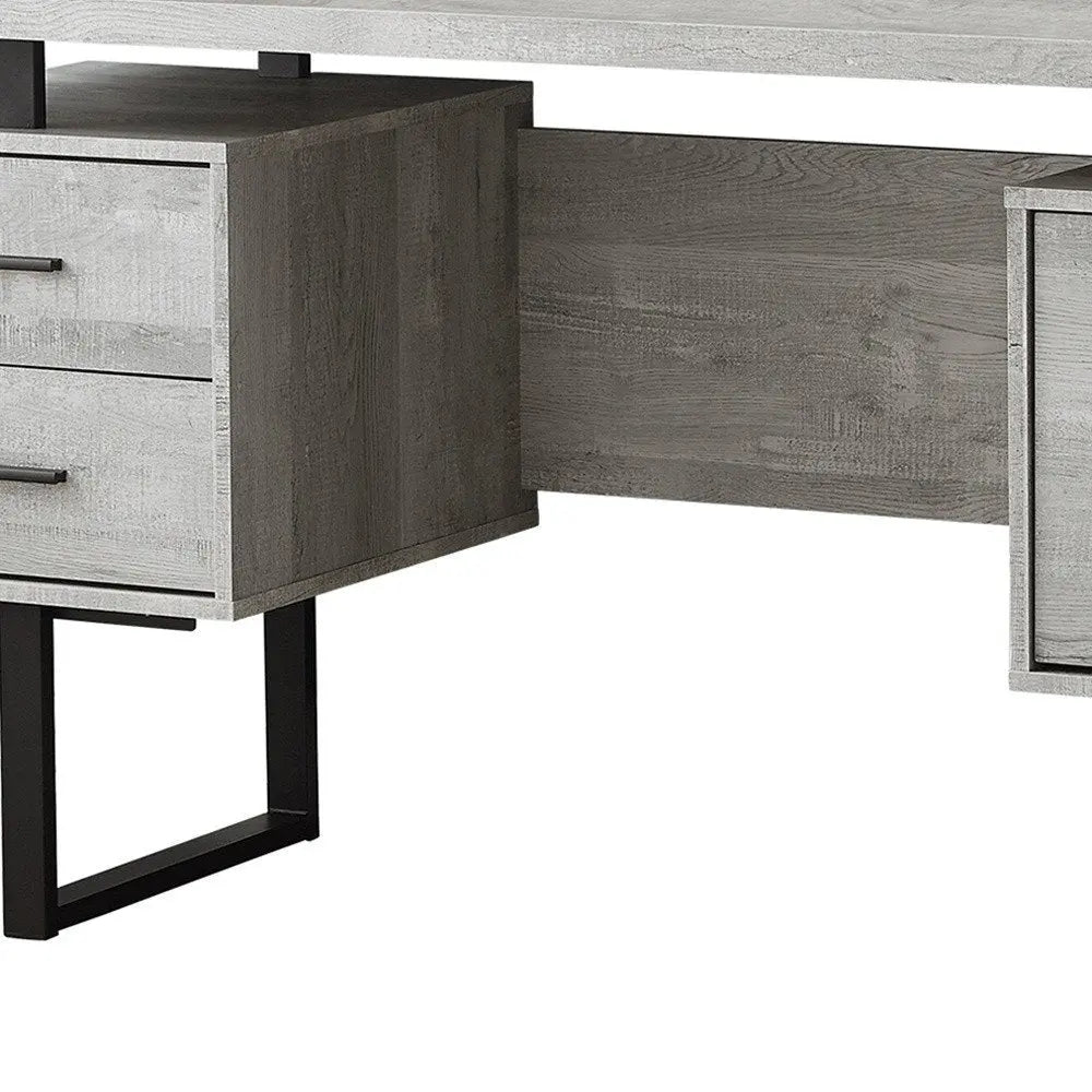 24" Brown and Black With Three Drawers - NOBLE HOME INTERIORS