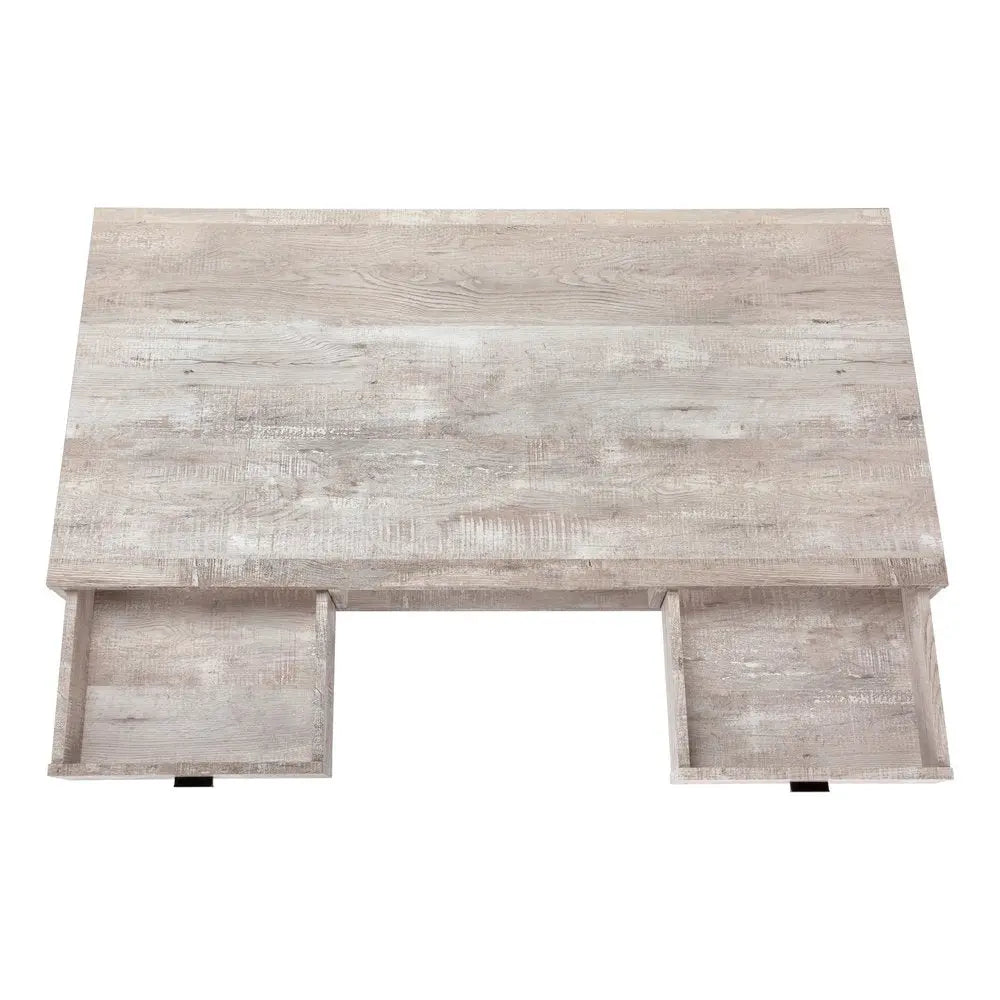 24" White and Silver Computer Desk With Two Drawers - NOBLE HOME INTERIORS