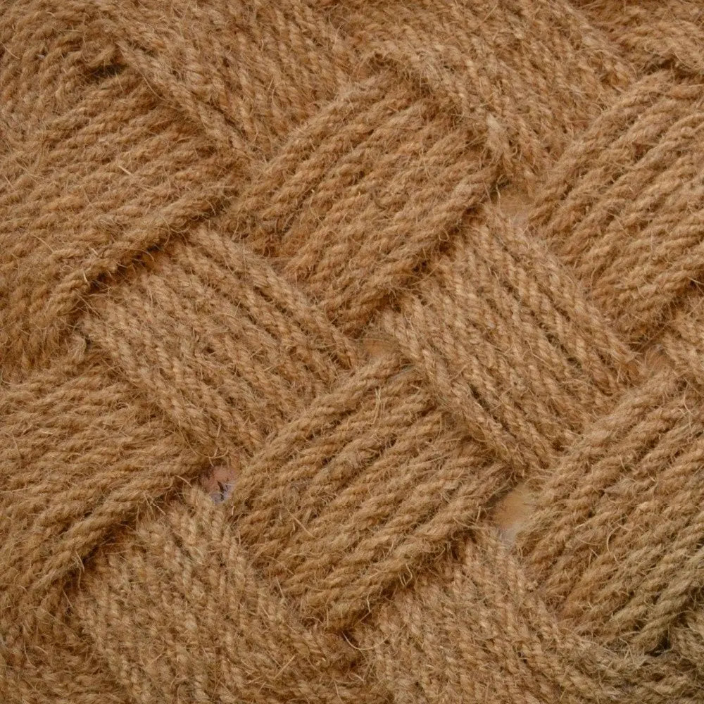 24" X 37" Brown Coir Weave Outdoor Door Mat - NOBLE HOME INTERIORS
