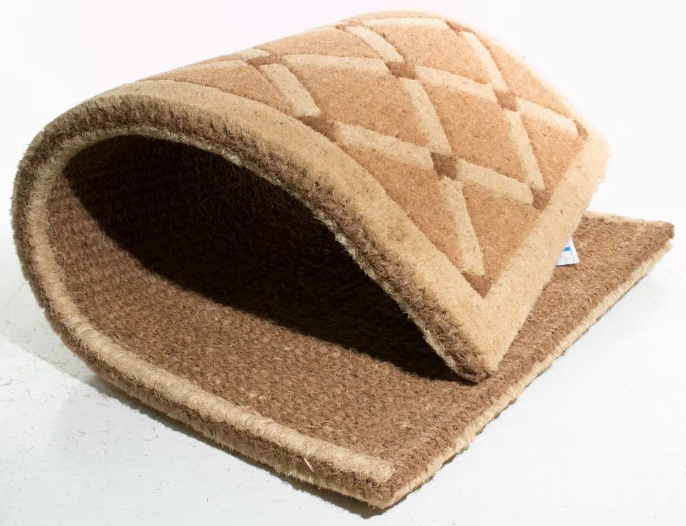 24" X 48" Brown Coir Outdoor Door Mat - NOBLE HOME INTERIORS