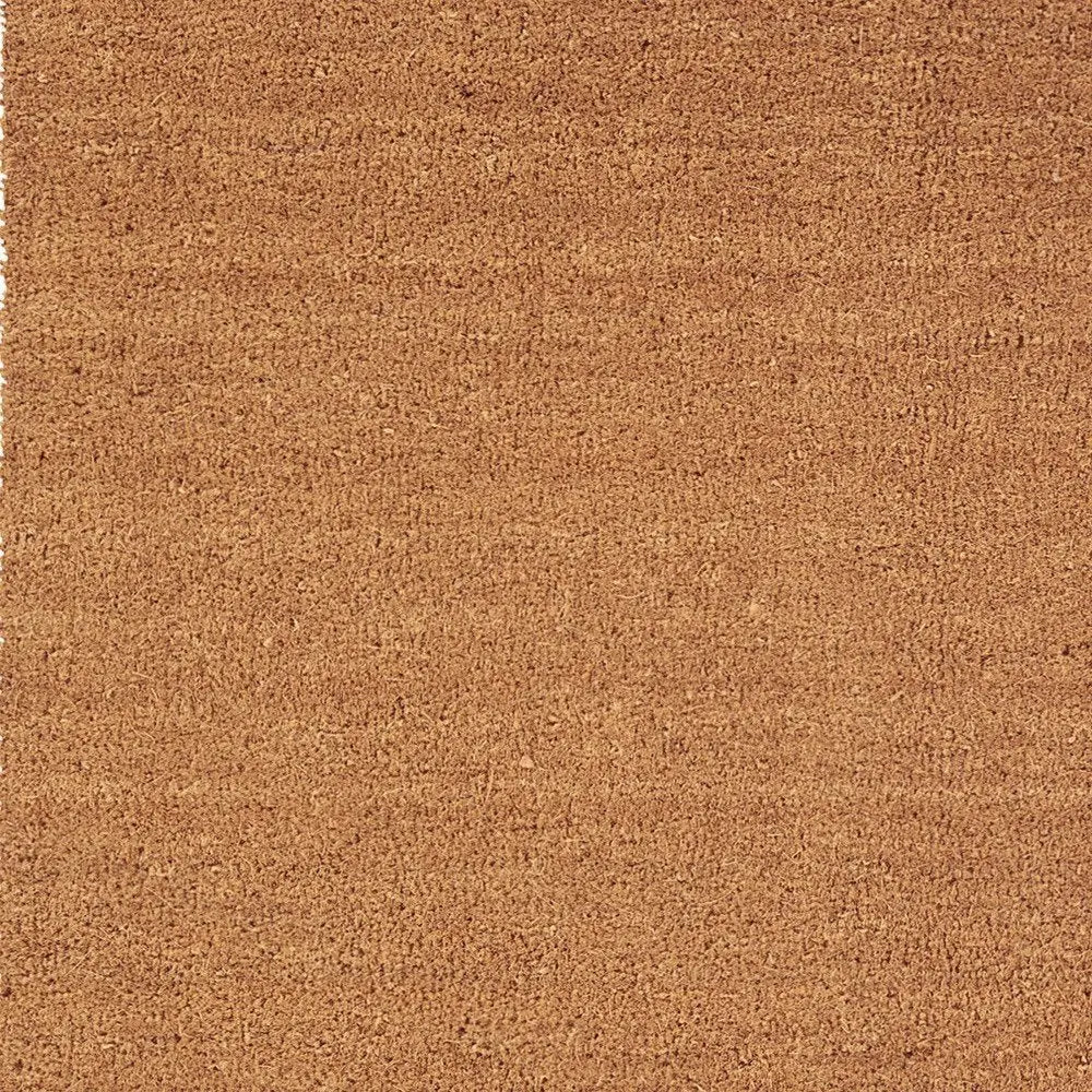 24" X 48" Natural Coir Solid Color Outdoor Door Mat - NOBLE HOME INTERIORS