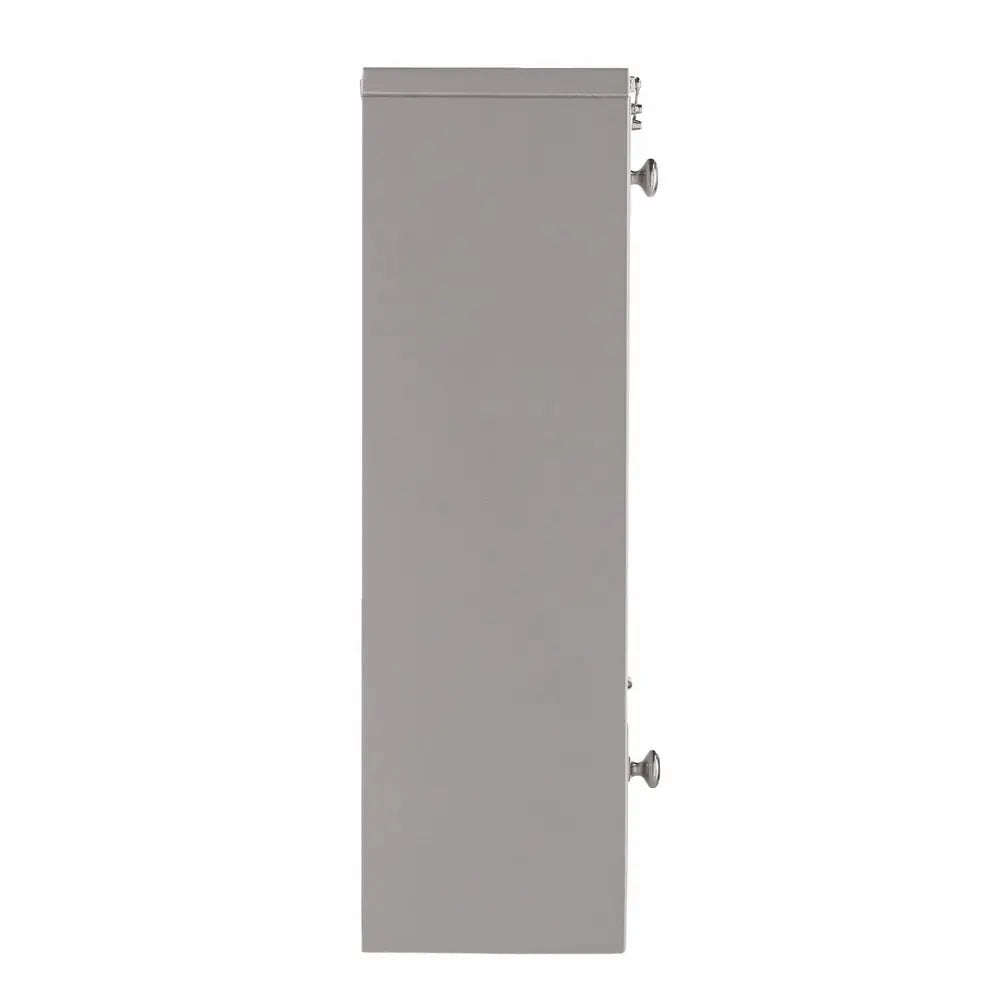 26" Gray Wall Mounted Floating Desk - NOBLE HOME INTERIORS