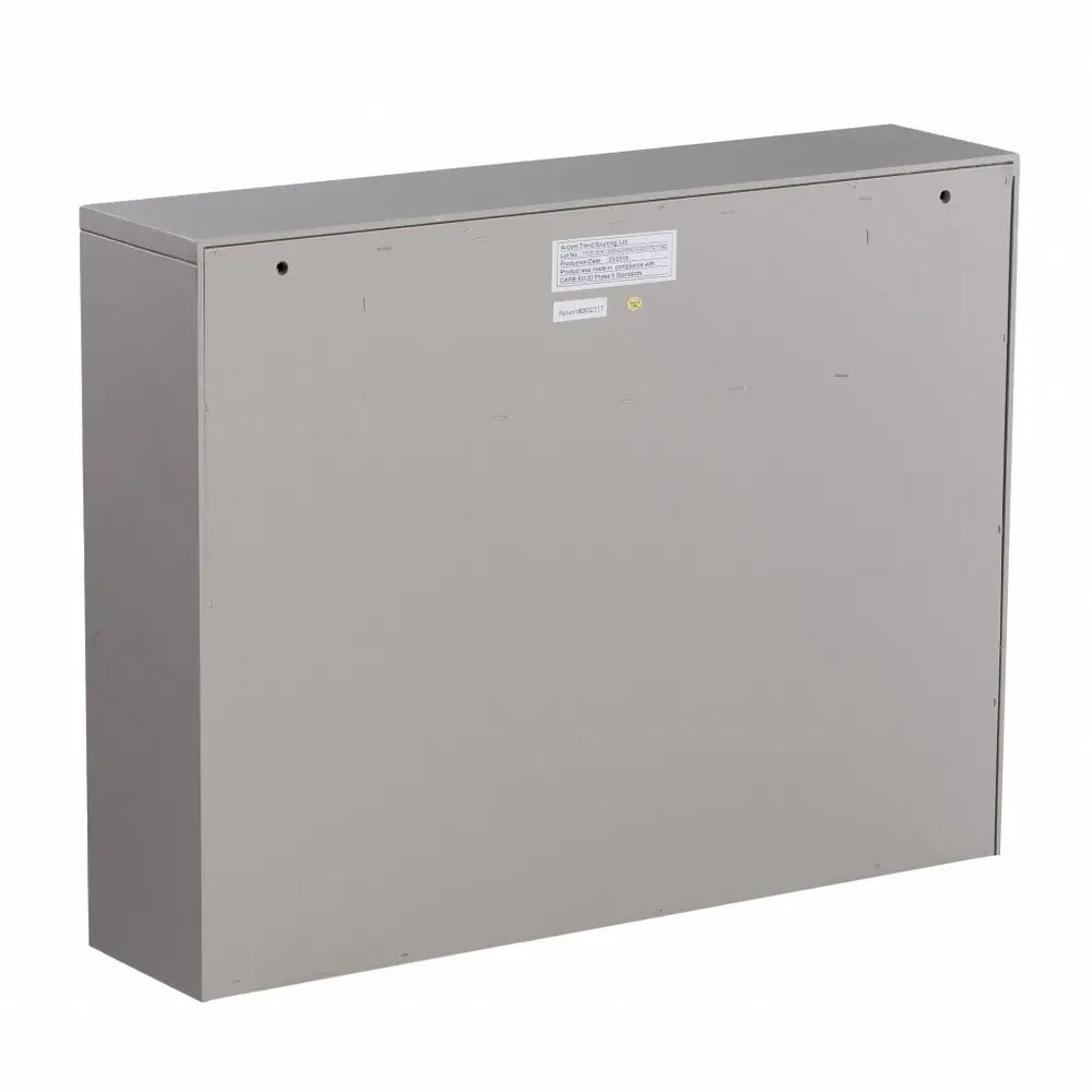 26" Gray Wall Mounted Floating Desk - NOBLE HOME INTERIORS