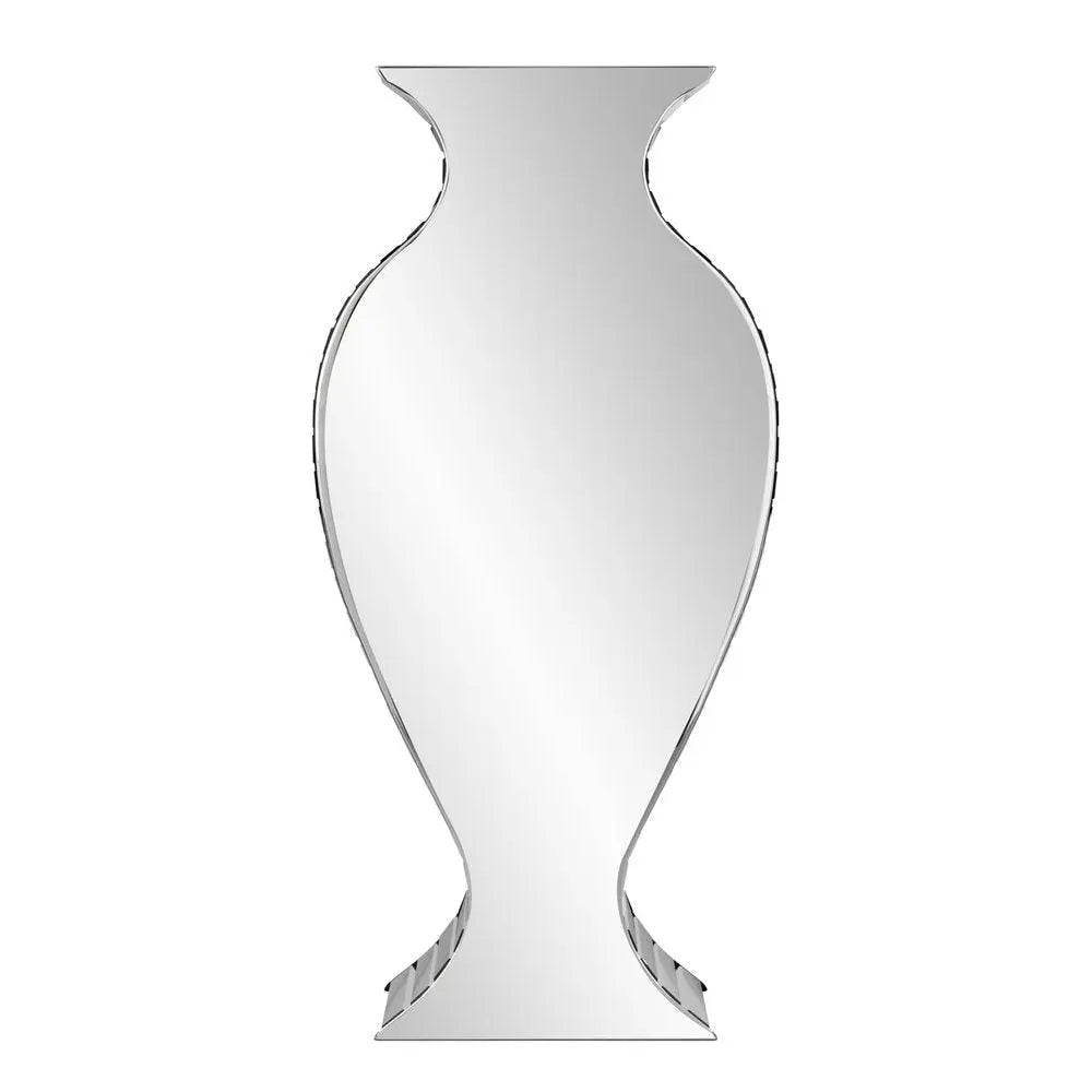 28" Clear Crystal Glass Table Vase - NOBLE HOME INTERIORS