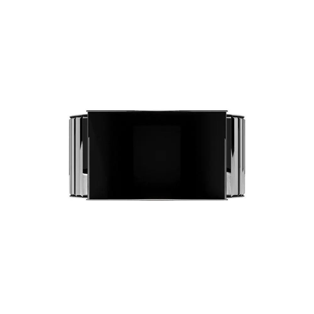 28" Clear Crystal Glass Table Vase - NOBLE HOME INTERIORS