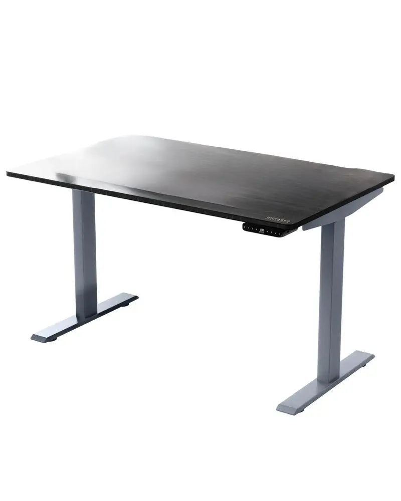 30" Adjustable Black and Gray Standing Desk - NOBLE HOME INTERIORS