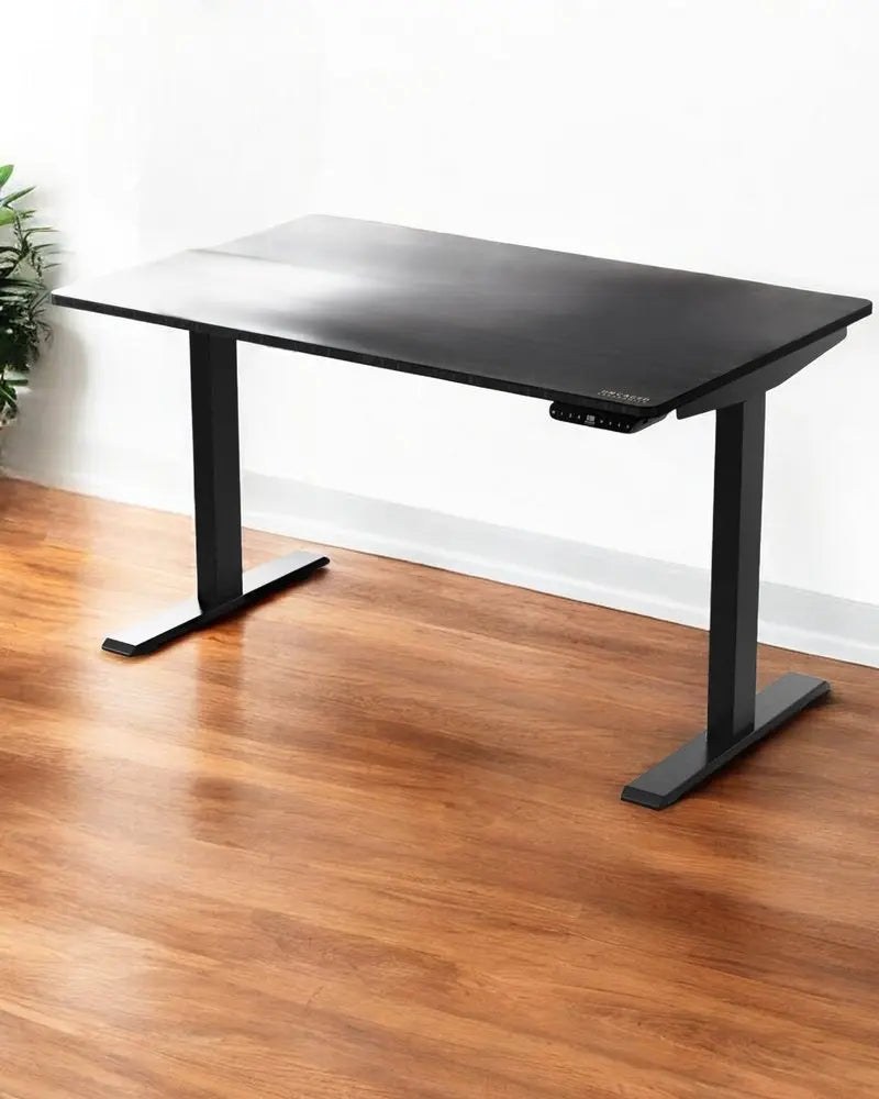 30" Adjustable Black Stainless Steel Standing Desk - NOBLE HOME INTERIORS