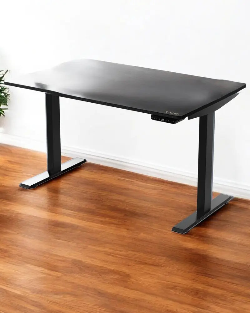 30" Adjustable Black Stainless Steel Standing Desk - NOBLE HOME INTERIORS