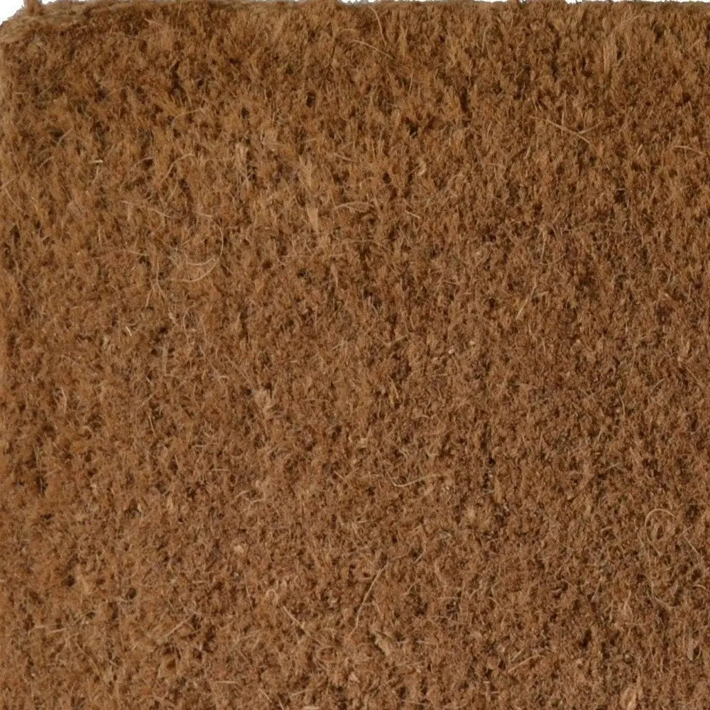30" X 48" Brown Coir Outdoor Door Mat - NOBLE HOME INTERIORS
