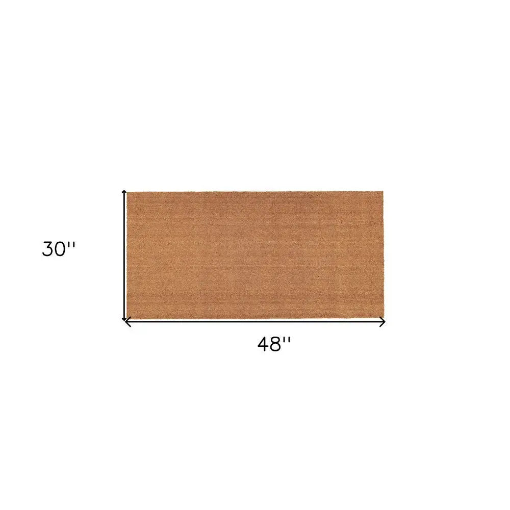 30" X 48" Natural Coir Outdoor Door Mat - NOBLE HOME INTERIORS