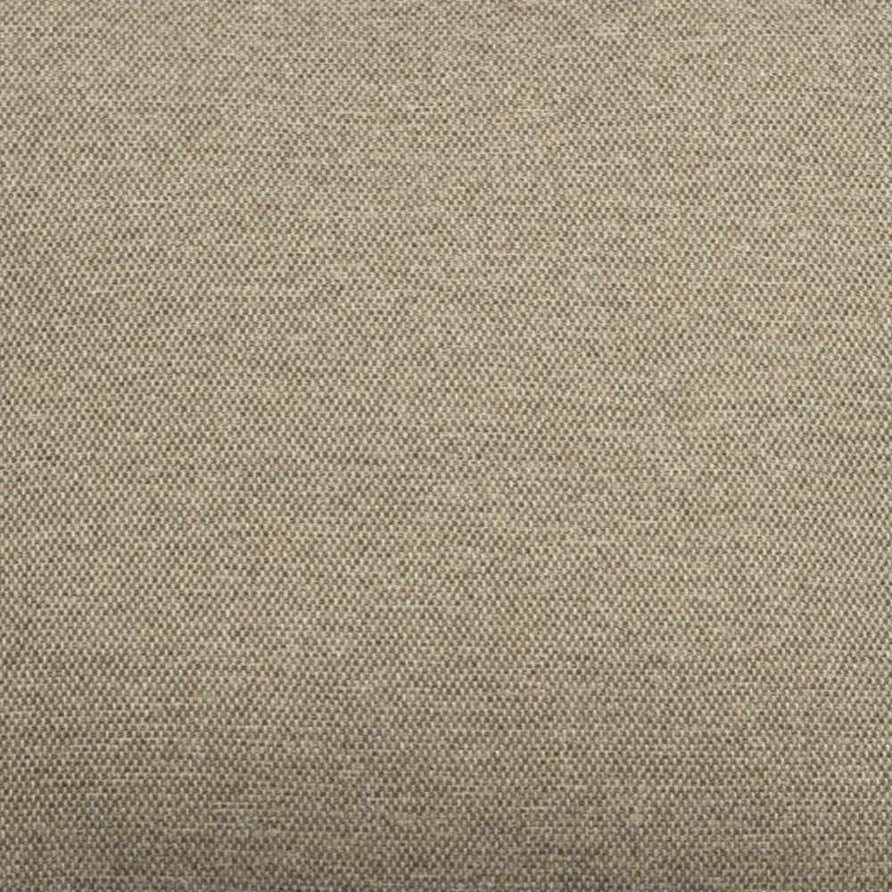 32" Gray And Taupe Woven Aluminum Outdoor Arm Chair with Taupe Cushion - NOBLE HOME INTERIORS