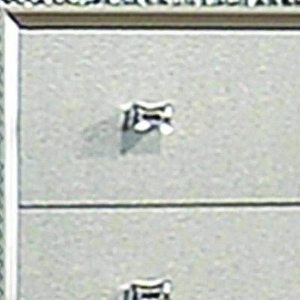 18" Champagne Solid Wood Double Dresser HomeRoots