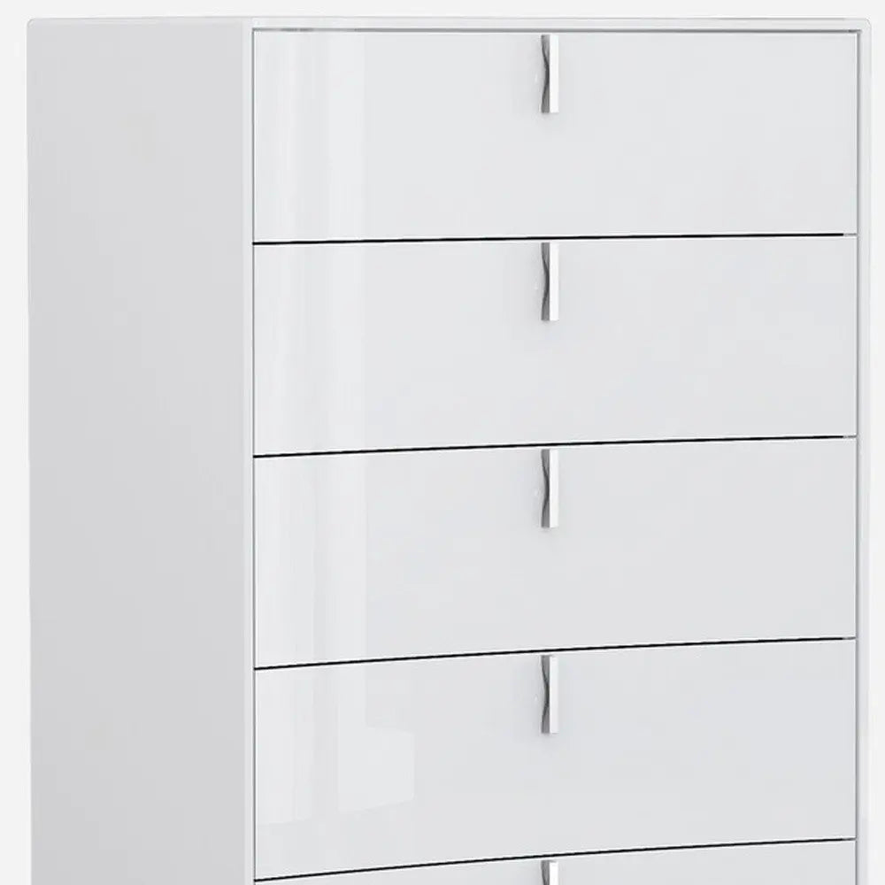 62" X 19" X 30" White  Dresser HomeRoots