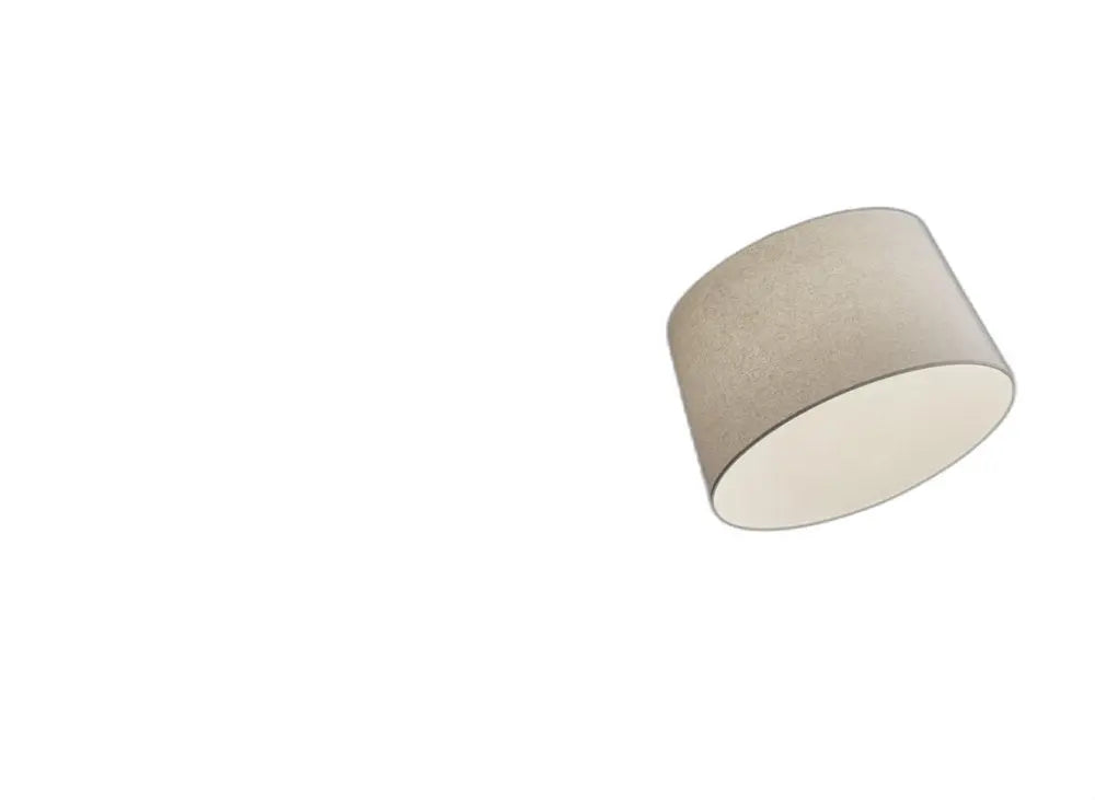 83" Silver Arc Floor Lamp With White Linen Empire Shade HomeRoots