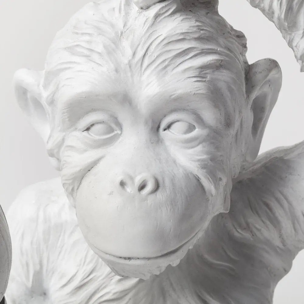 12" White Lamp Base LED HomeRoots