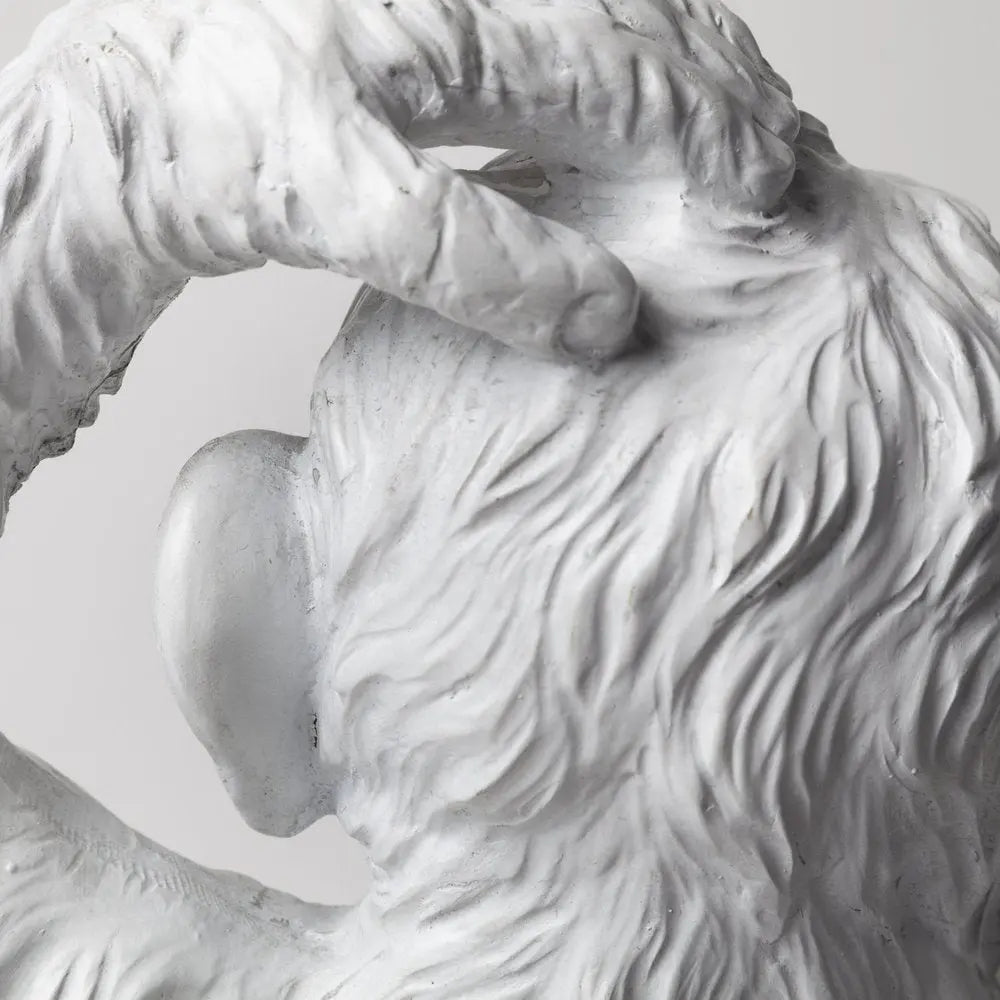 12" White Lamp Base LED HomeRoots