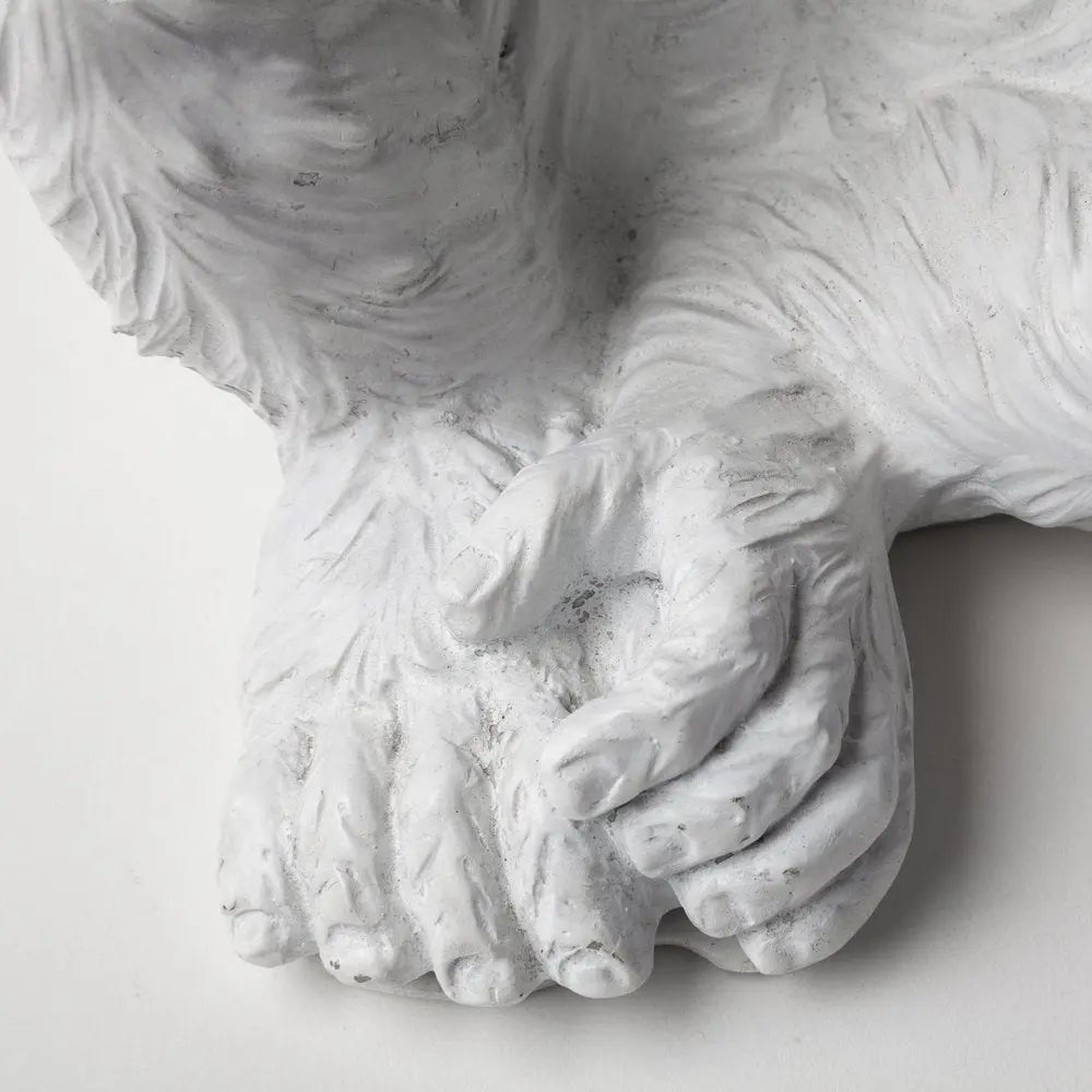 12" White Lamp Base LED HomeRoots