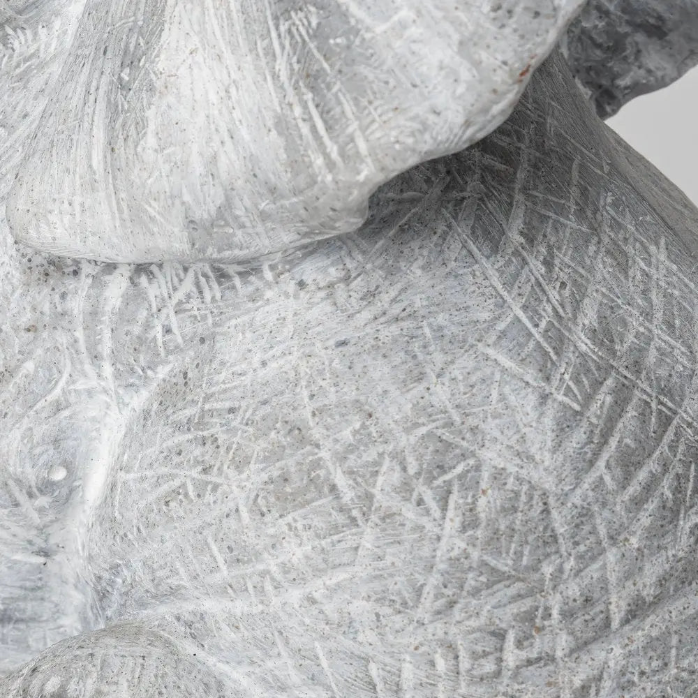 16" Gray Lamp Base LED HomeRoots