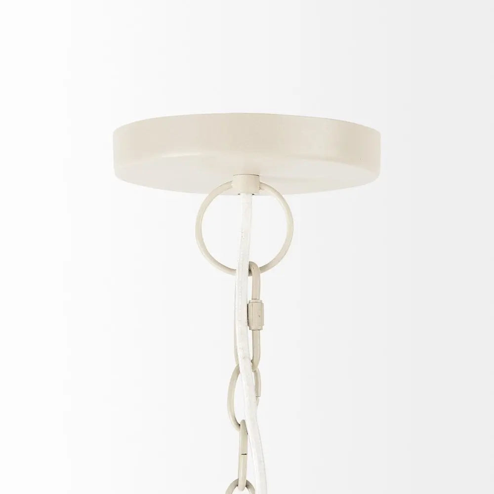 Light Brown Six Tier Hanging Chandelier HomeRoots