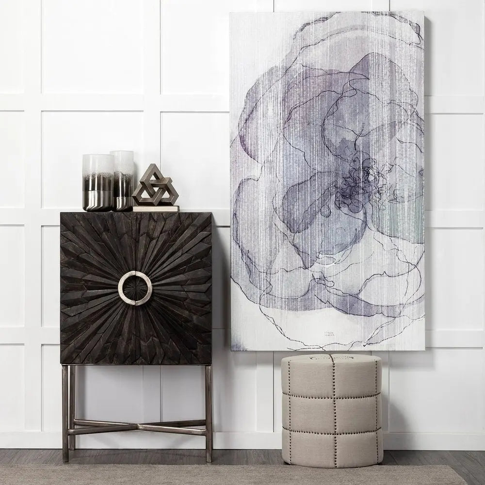 13" White Abstract Crystal Glass Cylinder Table Vase HomeRoots