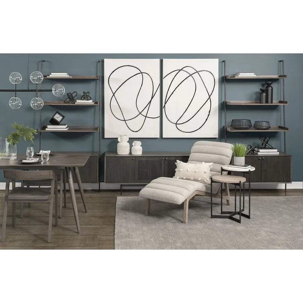 8" Whitewash Handled Textured Ceramic Vase HomeRoots