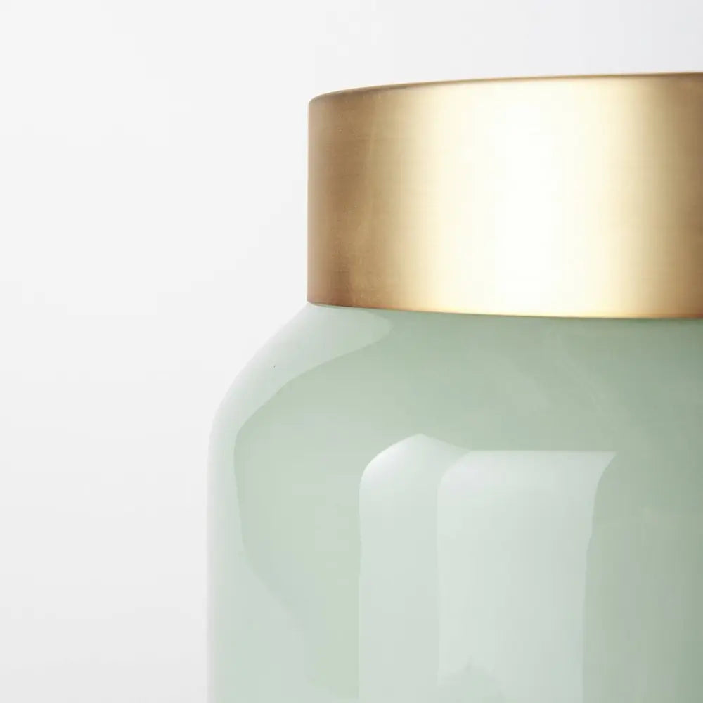 10" Green Abstract Cylinder Crystal Glass Table Vase HomeRoots