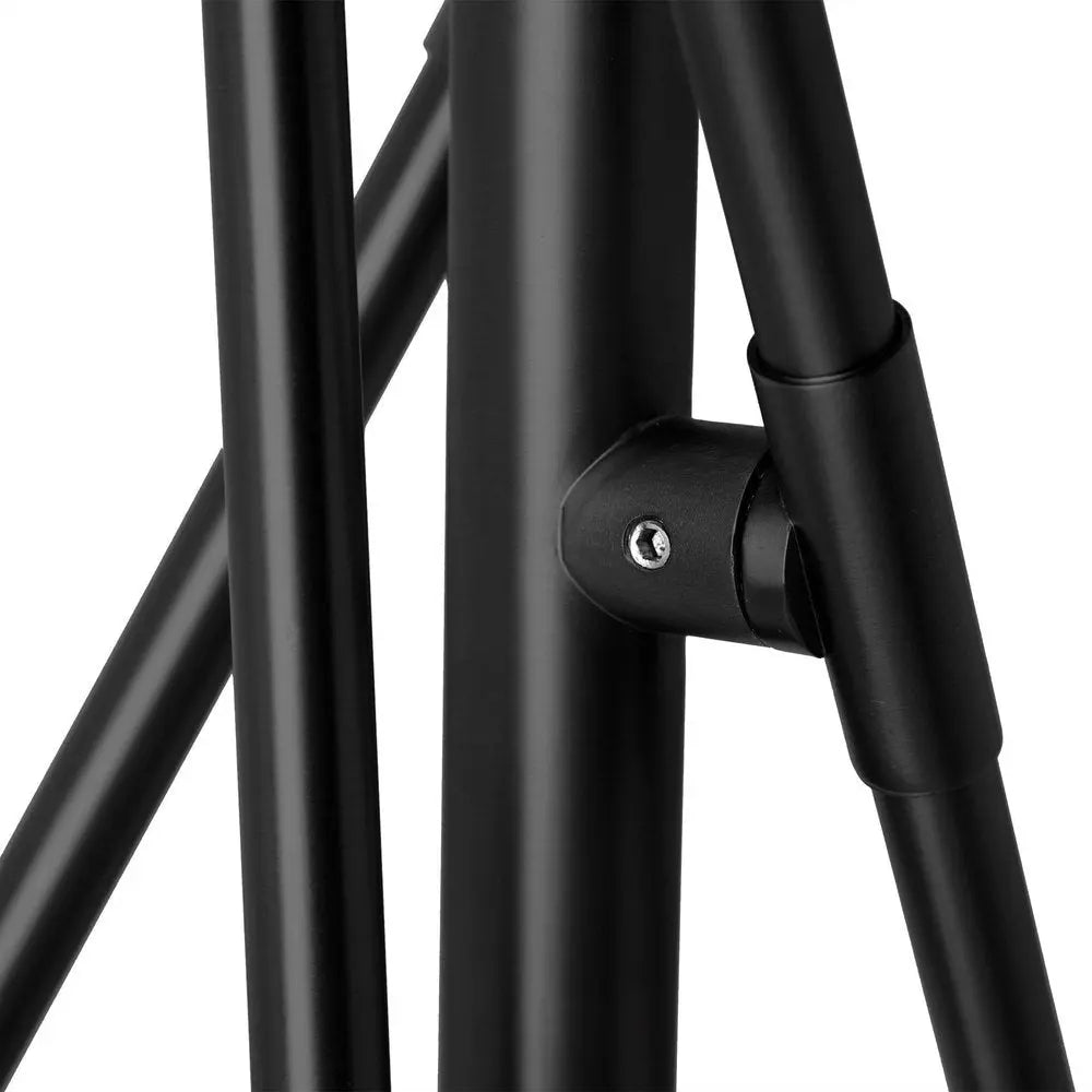 84" Black LED Floor Lamp With White HomeRoots