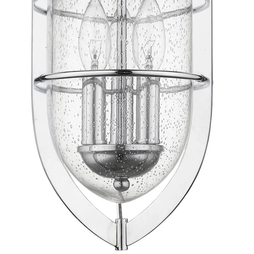 Dylan 3-Light Chrome Hanging Lantern HomeRoots