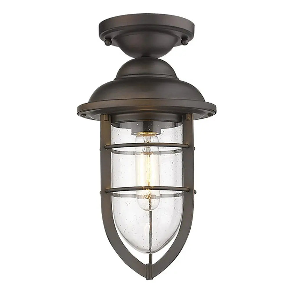 Dylan 3-Light Oil-Rubbed Bronze Hanging Lantern HomeRoots