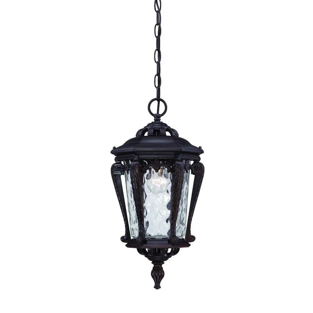 Stratford 1-Light Architectural Bronze Hanging Light HomeRoots