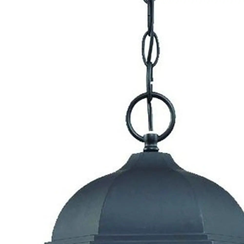 Telfair 3-Light Matte Black Hanging Light HomeRoots