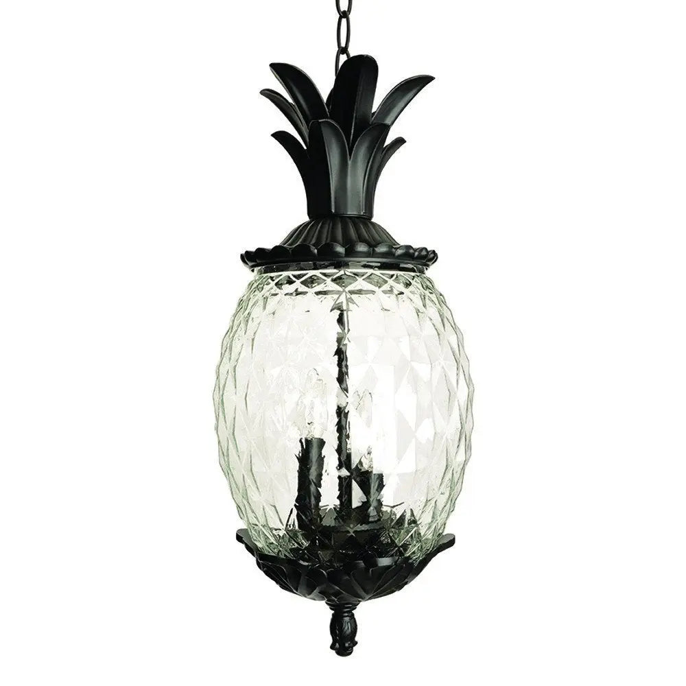 Lanai 3-Light Black Coral Hanging Light HomeRoots