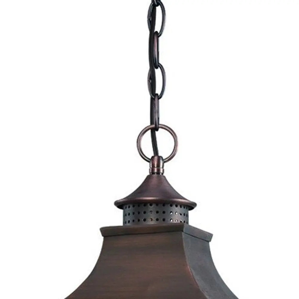 St. Charles 3-Light Acopper Patina Hanging Light HomeRoots