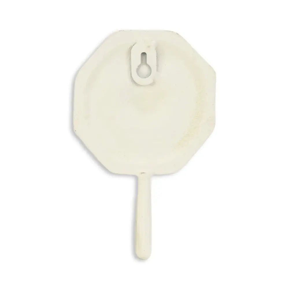 4" Aqua And Cream Cast Iron Starfish Wall Hook - NOBLE HOME INTERIORS