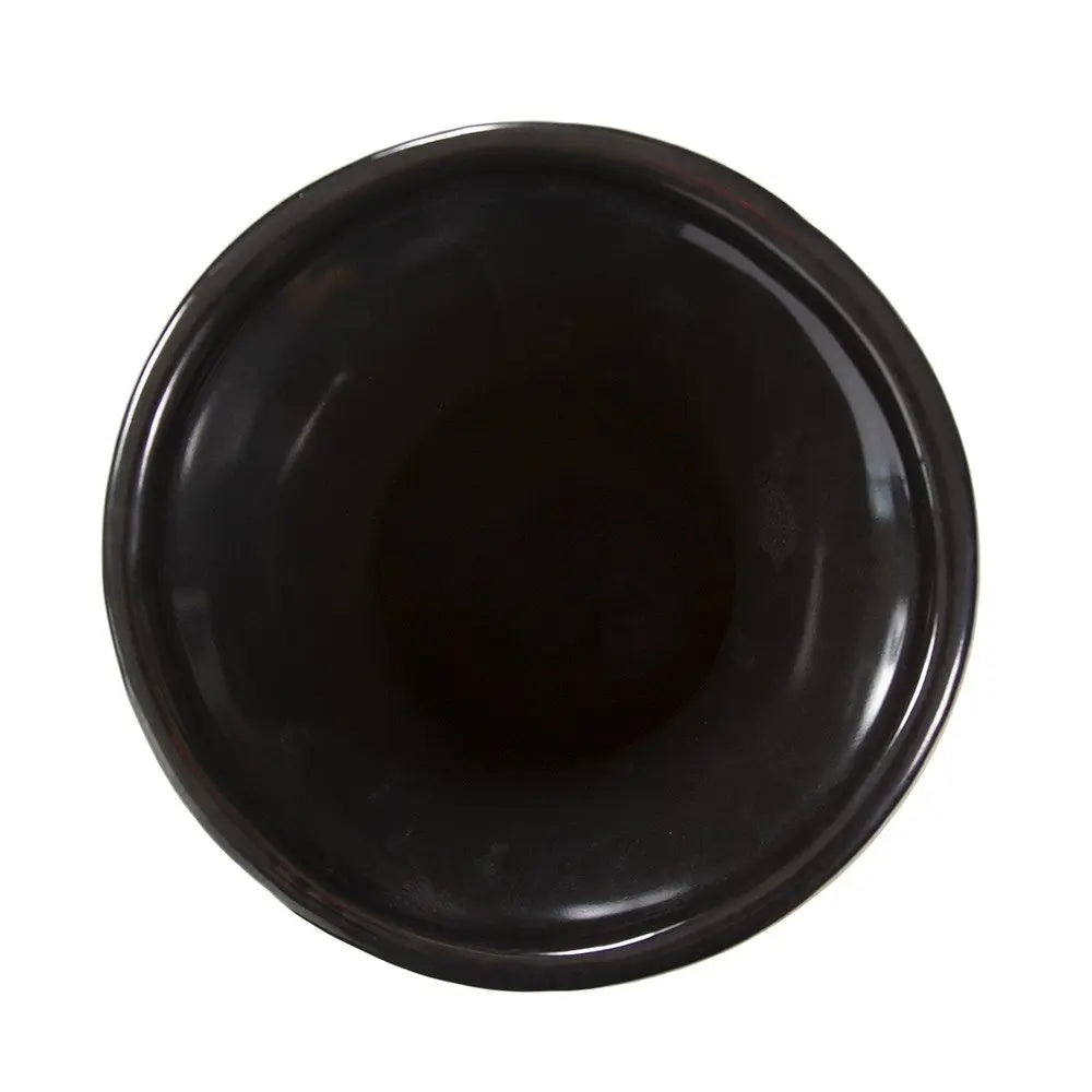 31" Beige And Brown Striped Bud Ceramic Floor Vase HomeRoots