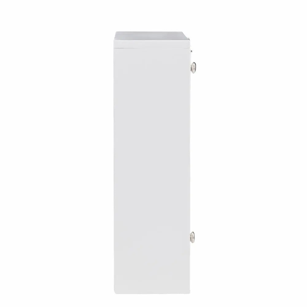 26" White Wall Mounted Floating Desk HomeRoots