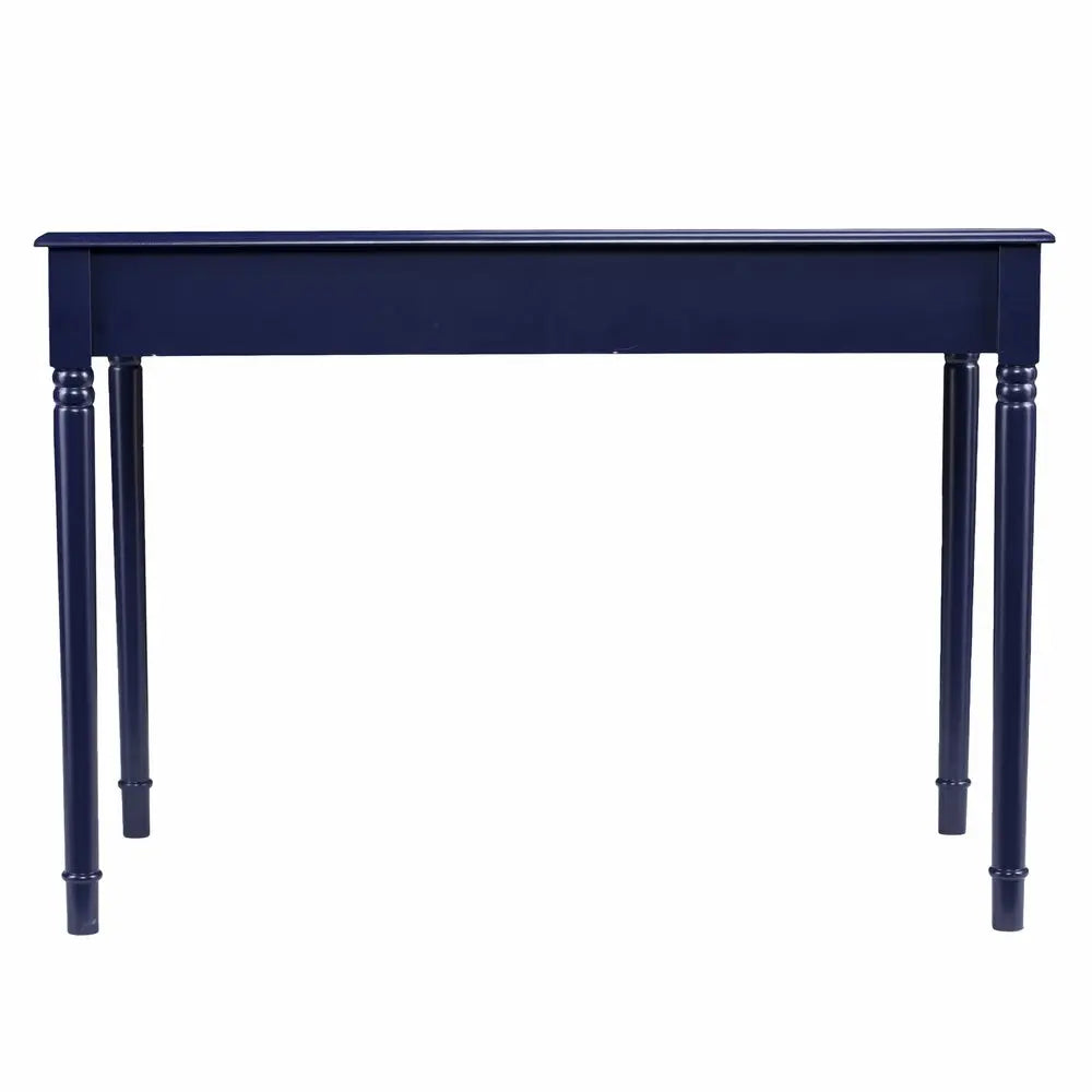 Navy Blue Writing Desk HomeRoots
