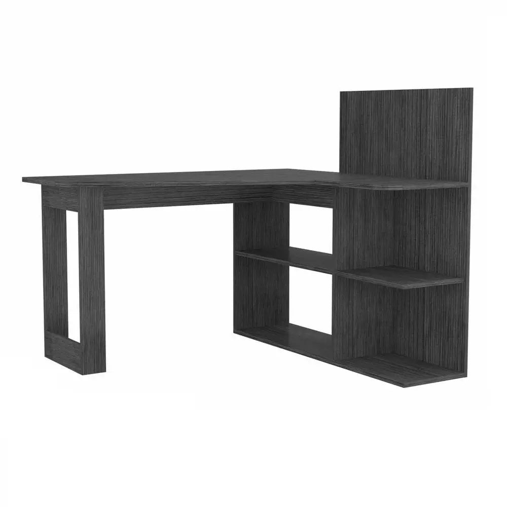 47" Gray L Shape Computer Desk HomeRoots