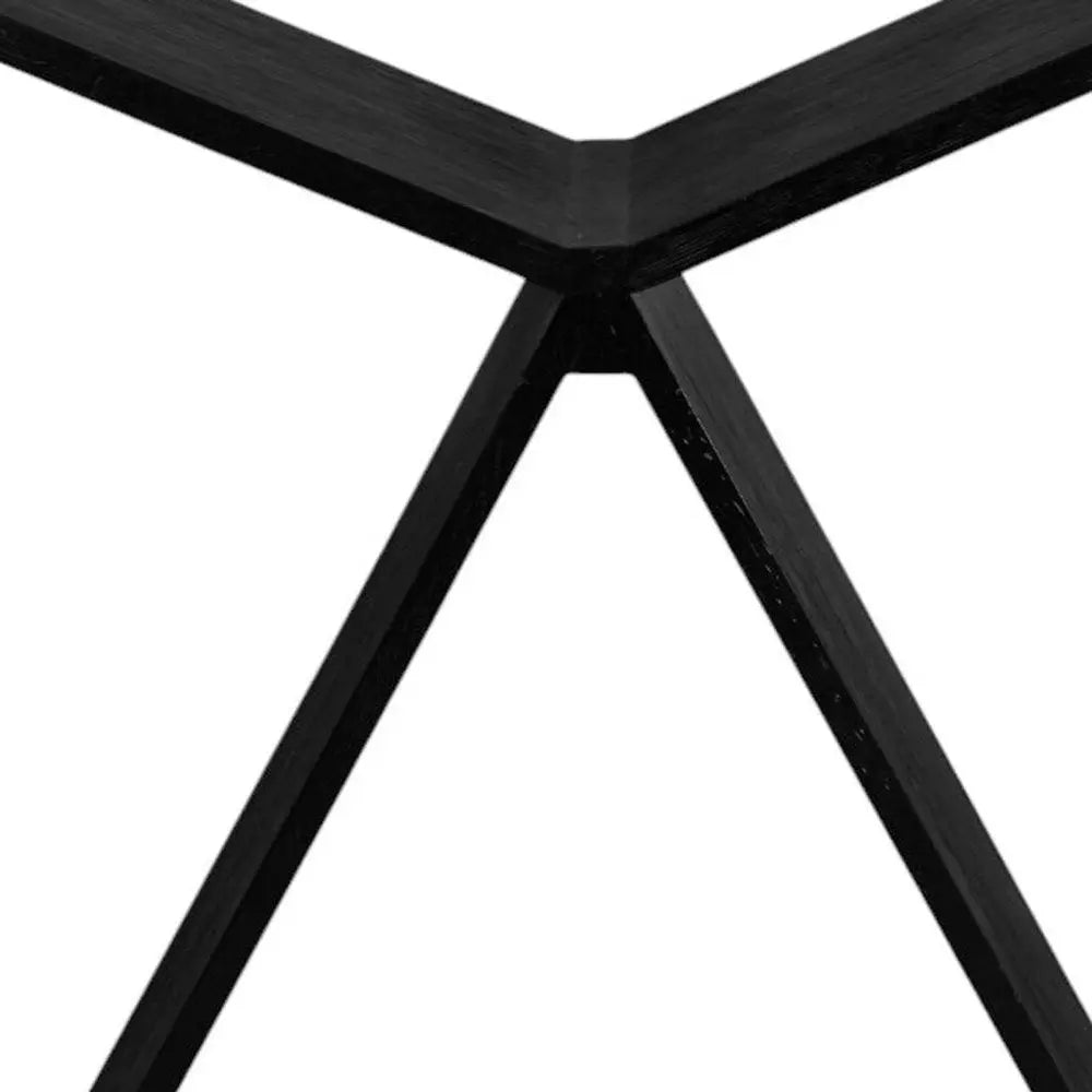 41" Black Wood One Tier Bookcase - NOBLE HOME INTERIORS